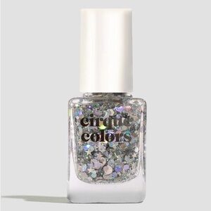 Cirque Colors Hex Girl - Silver Holo Celestial Glitter Nail Polish Topper